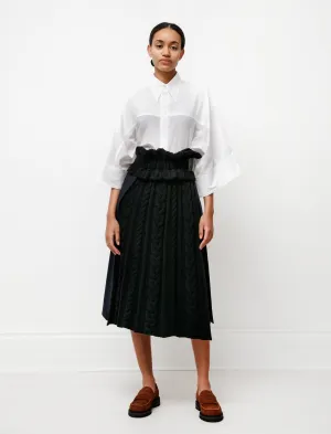 Knit Combo Kilt Black/Navy Street Edge
