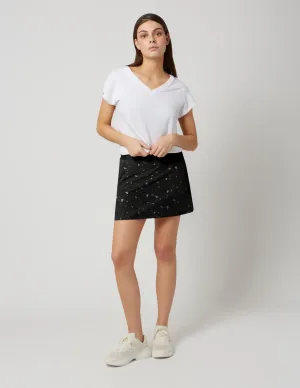Hand Painted Urban Fashion Jupe-short KENZE
