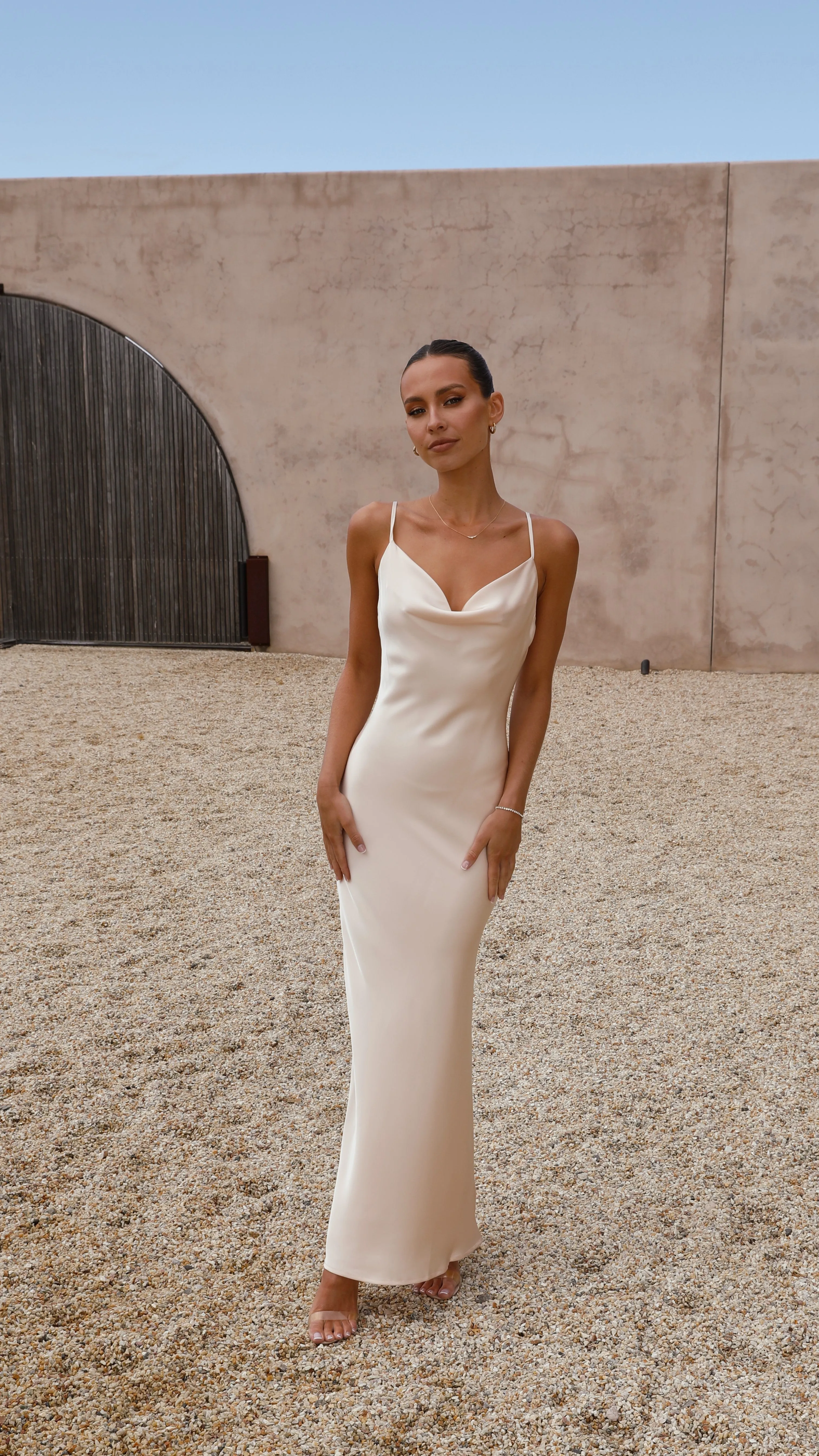 Rail Glow Willow Maxi Dress - Champagne