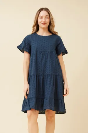 RELLY BRODERIE ANGLAISE DRESS Noble Core