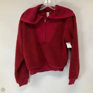 Sweatshirt Collar By Dolan Left Coast In Red, Size: S Street Look