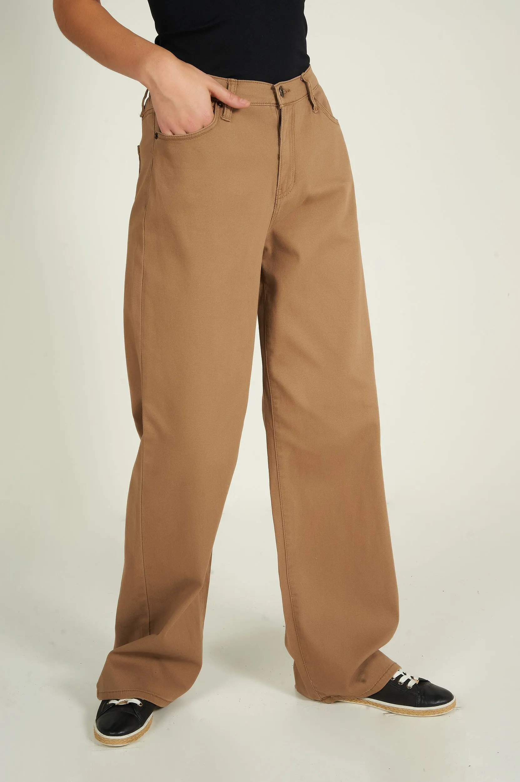 Jean ?? jambe large - CJ25513LK03 - (E-B10) - VENTE FINALE Street Cool Textured Vibrant