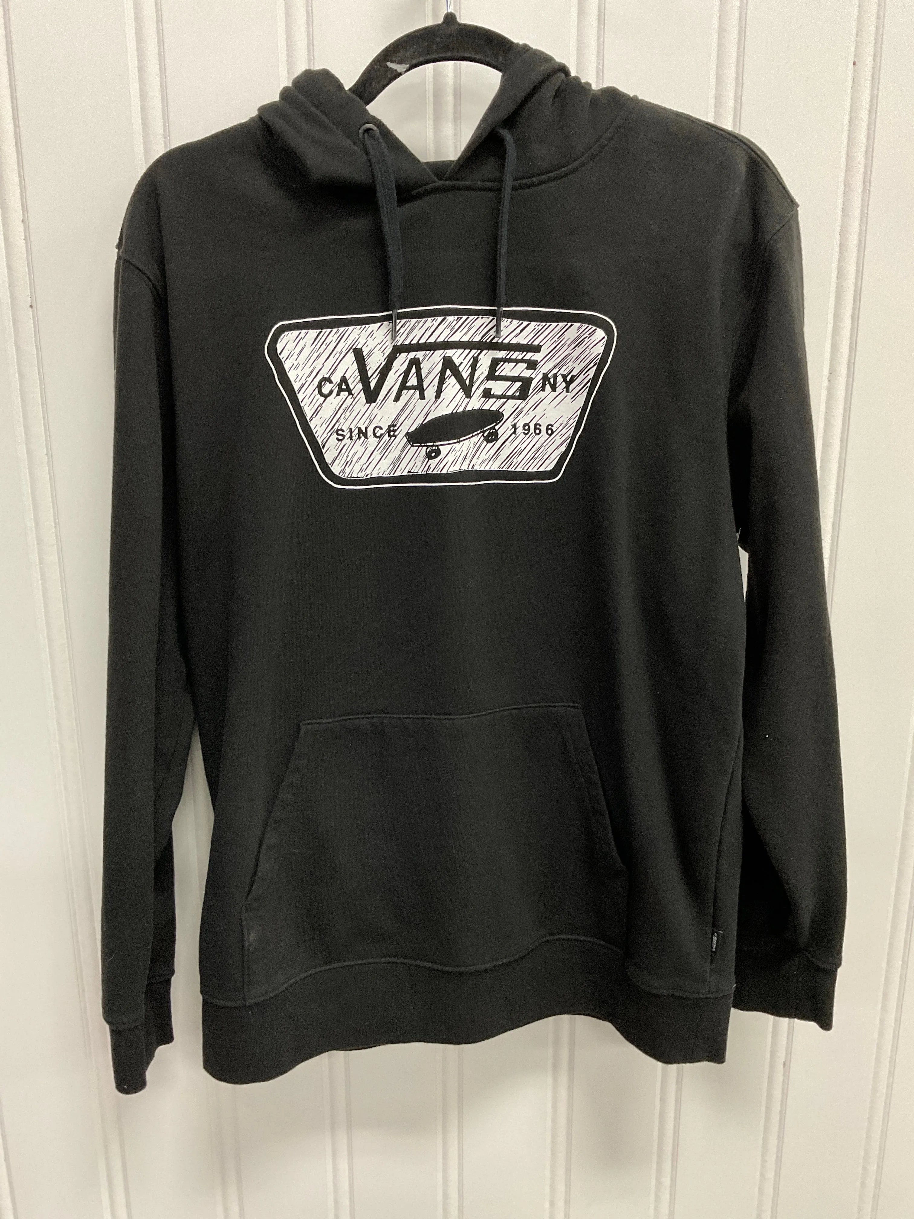 Sweatshirt Hoodie By Vans In Black, Size: S Hot Core LowMaintenanceMaterial
