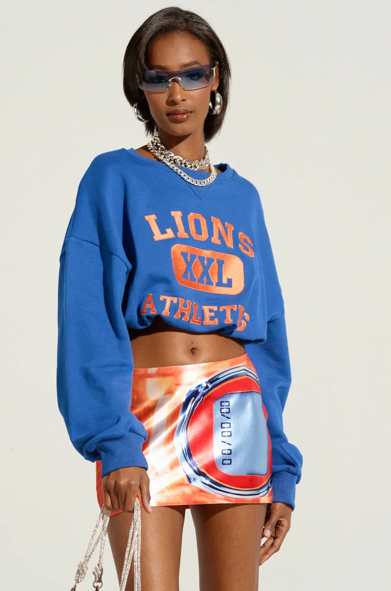 anti pill coating CHICAGO ATHLETIC SWEATSHIRT