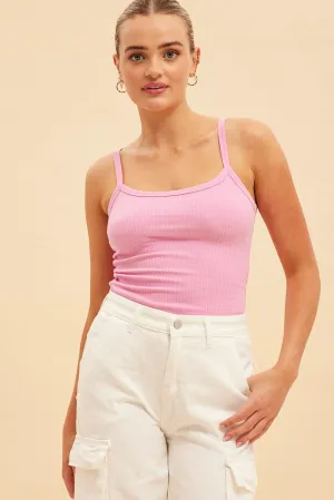 LightweightInsulation Lightweight insulation Pink Prea Bind Detail Singlet