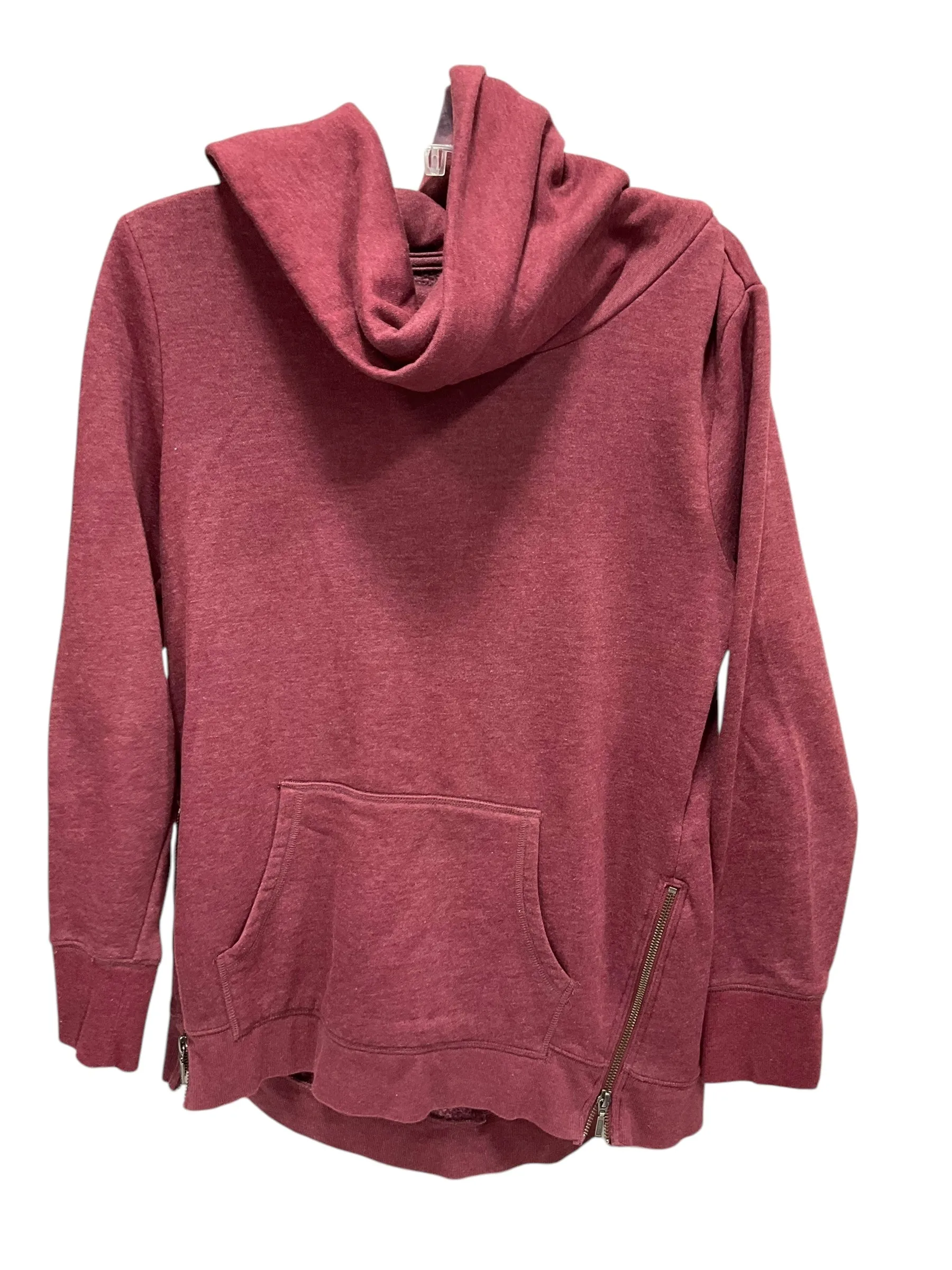 Quick Wear Party Guest Athletic Sweatshirt Hoodie By Old Navy In Red, Size: M