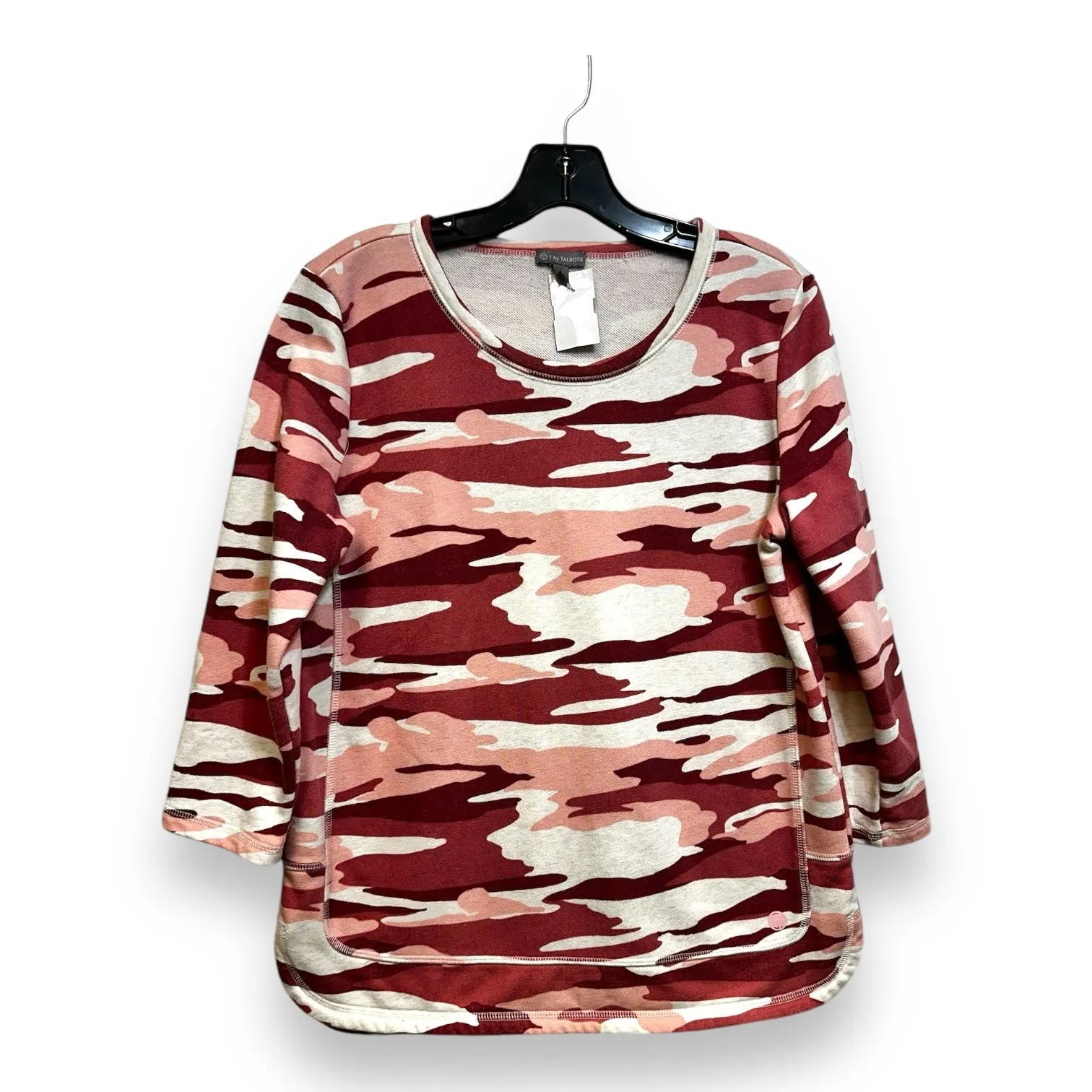 Sweatshirt Crewneck By Talbots O In Print, Size: S Classic Shirt