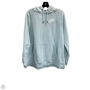 Sweatshirt Hoodie By Nike In Green, Size: 1x Office Attire Formal Tone