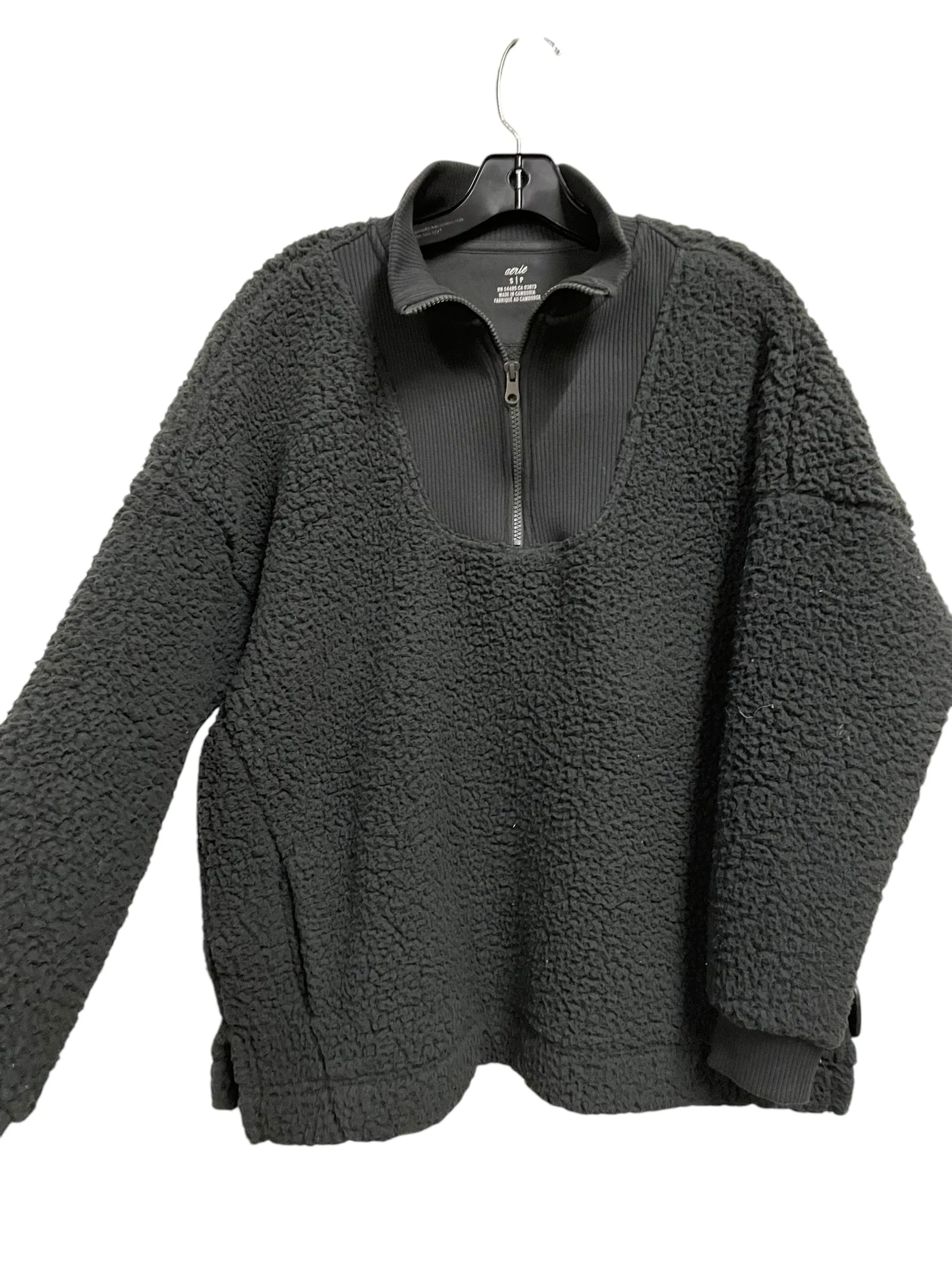 Formal Wear Parisian Chic Sweatshirt Collar By Aerie In Grey, Size: S