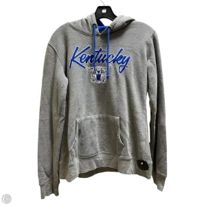 Party Guest Sweatshirt Hoodie By Clothes Mentor In Grey, Size: M