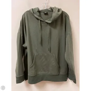 Athletic Sweatshirt Hoodie By Athletic Works In Green, Size: Xl Serene Ease MoistureManagementSystem
