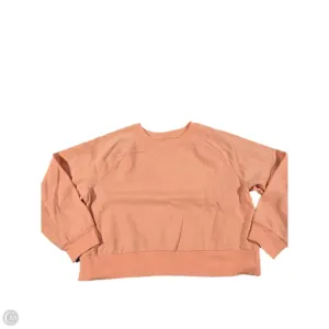 Sweatshirt Collar By Colsie In Peach, Size: Xl SweatAbsorbentLining CompressionEnhanced