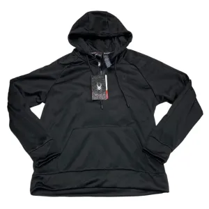Athletic Sweatshirt Hoodie By Spyder In Black, Size: L Soft Hoodie