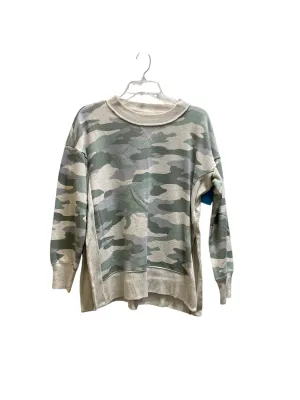 Cool Nylon Sweatshirt Crewneck By Aerie In Camouflage Print, Size: Xs