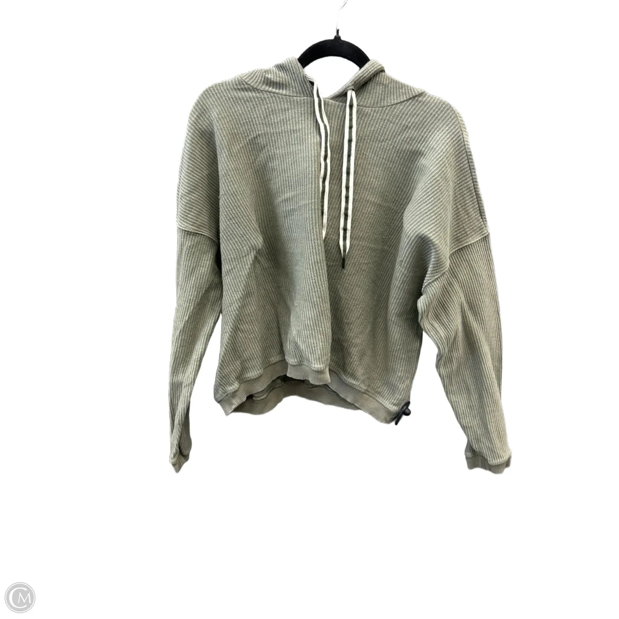Sweatshirt Hoodie By Aerie In Green, Size: M FlexibleCollar Weather Protection