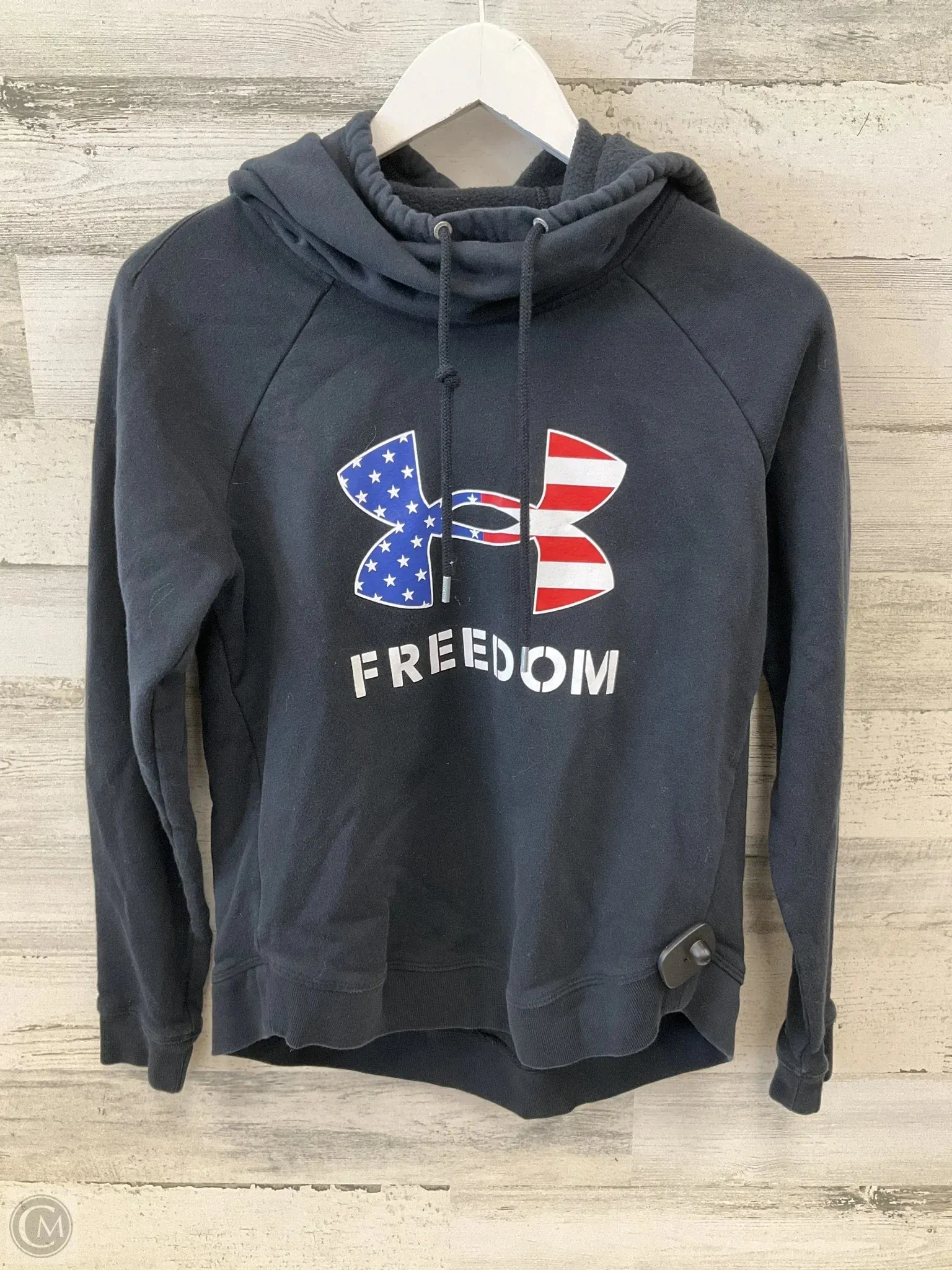 Sweatshirt Hoodie By Under Armour In Black, Size: Xs PrecisionTailoring Fashion Footwear