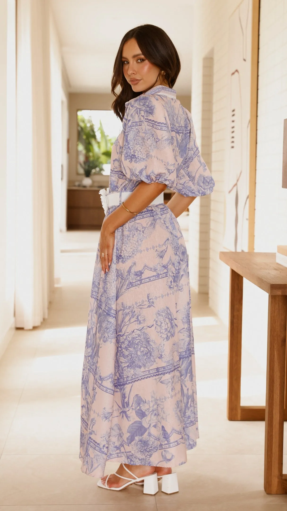 Casual yet chic floor-length dress Hedley Maxi Dress - Bliss Doll