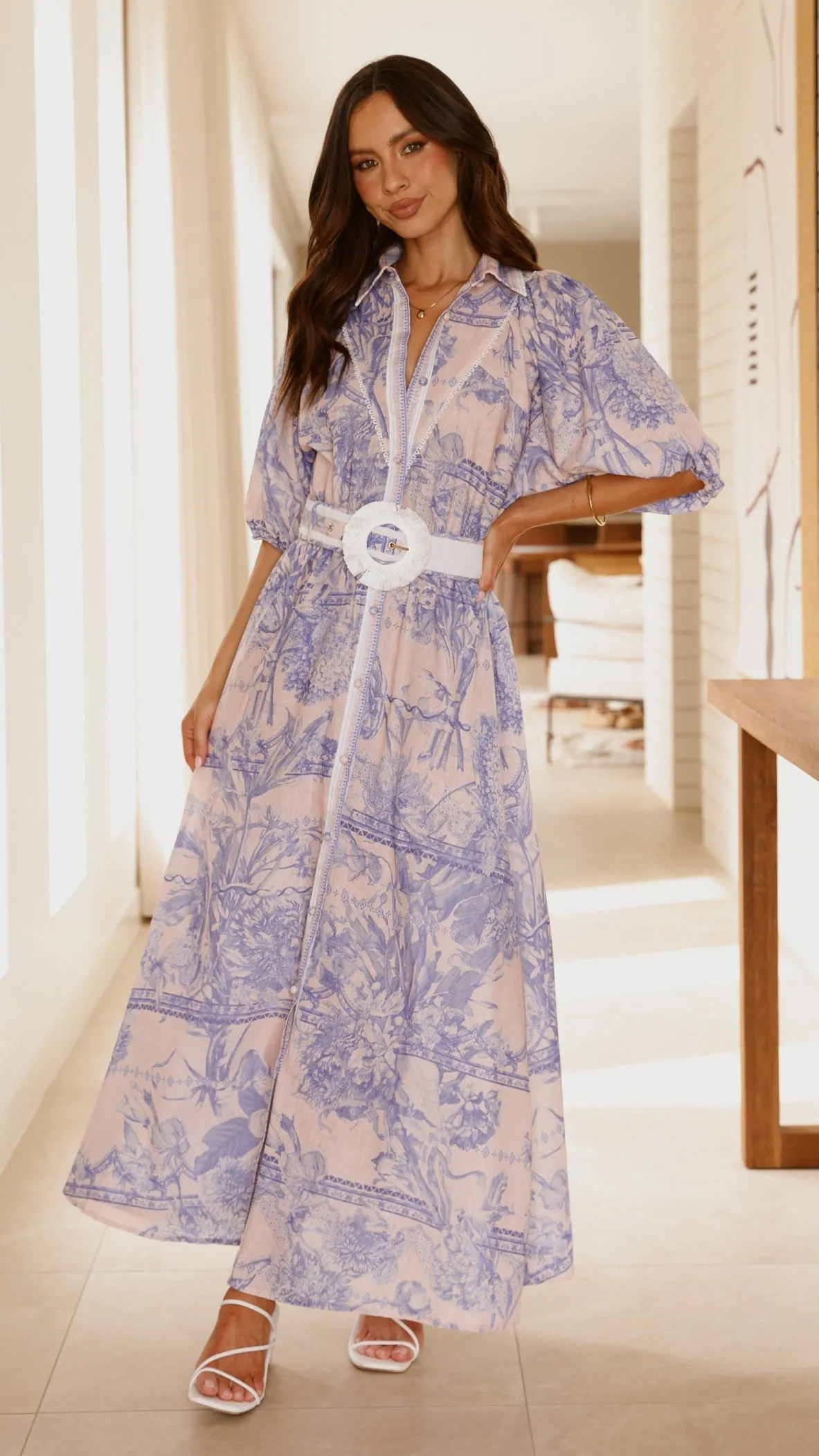 Tassel Glow One shoulder Hedley Maxi Dress - Bliss Doll