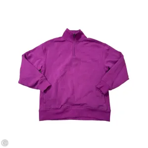 WrinkleFreeFabric Scandi Clean Athletic Sweatshirt Crewneck By Athleta In Purple, Size: Xs