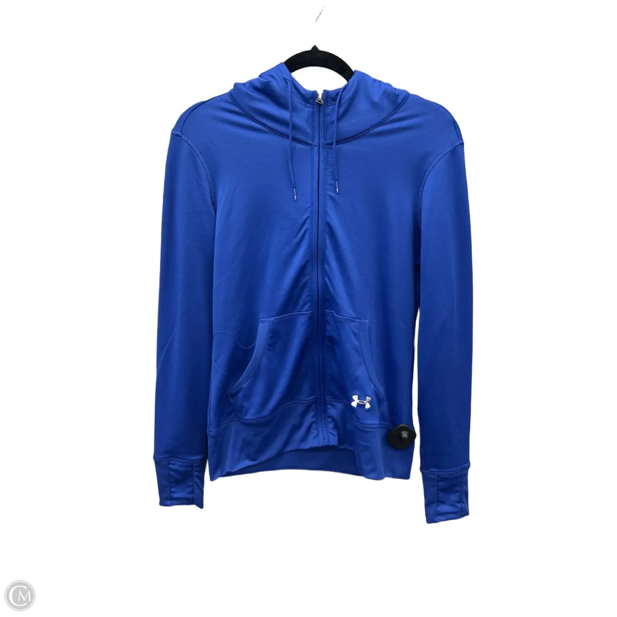 Trust Glow Bold Fashion Athletic Sweatshirt Hoodie By Under Armour In Blue, Size: M