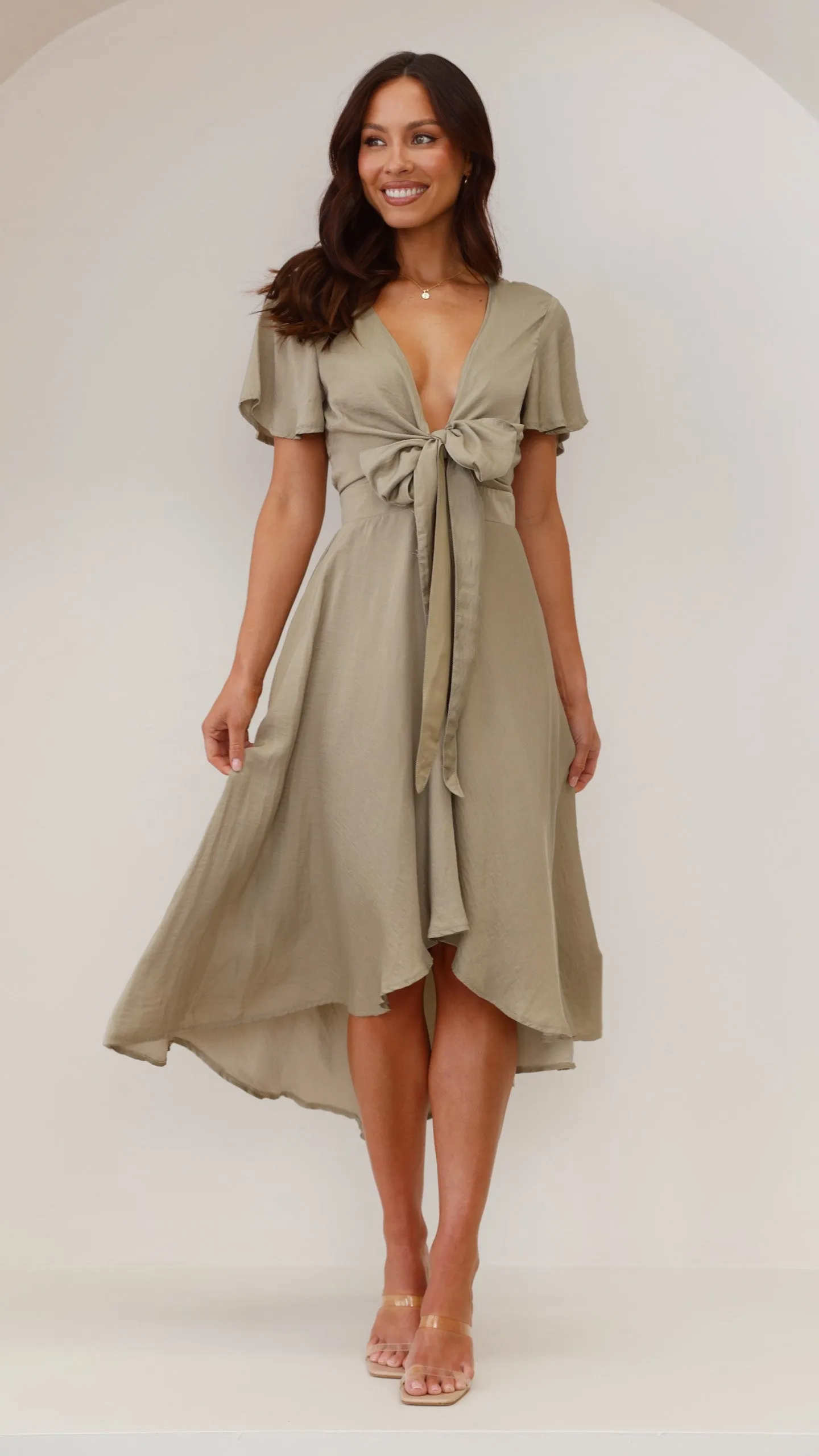 Air Comfort Sunny Daze Dress - Olive