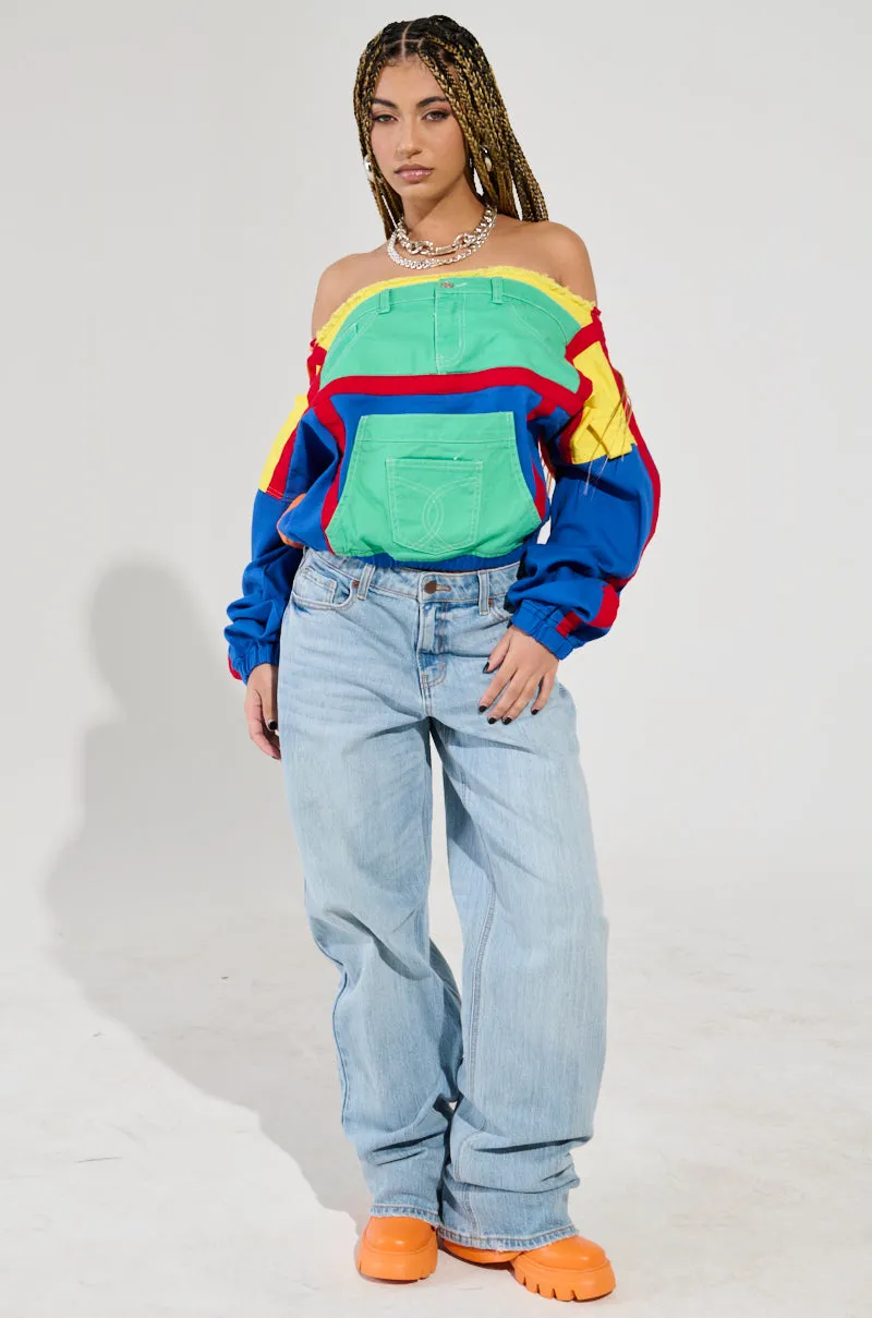 PATCH ME UP SWEATSHIRT Chic Design