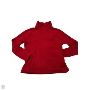 Earth Glow Athletic Sweatshirt Collar By Athleta In Red, Size: Xl