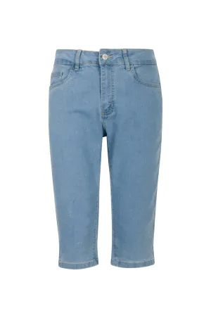 Twin Lakes Below Knee Jeans | LIGHT INDIGO | 6503A1 Affordable Autumn Days Breathable Trendy Evening Stroll