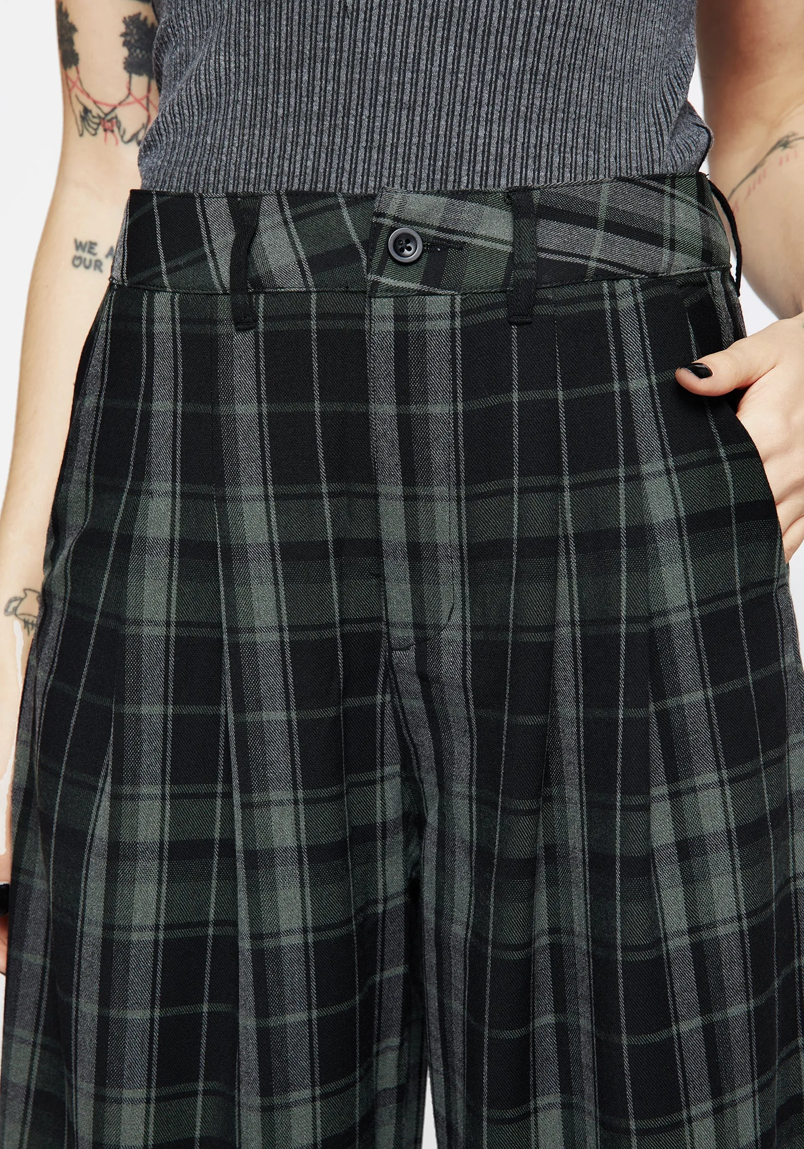 Bittersweet Check Pants QuickDryTech