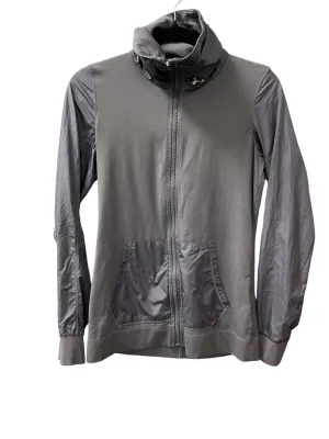 Layered Paneling Zero Waste Sweatshirt Collar By Under Armour In Grey, Size: S