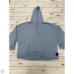Sweatshirt Hoodie By American Eagle In Blue, Size: Xl DoubleLayered Collar Breathable knit