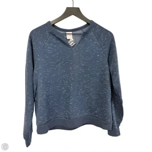 Sweatshirt Crewneck By Stars Above In Blue, Size: S Professional Clothing