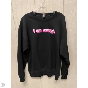 Sweatshirt Crewneck By Gildan In Black, Size: L Athletic Wear Star Light