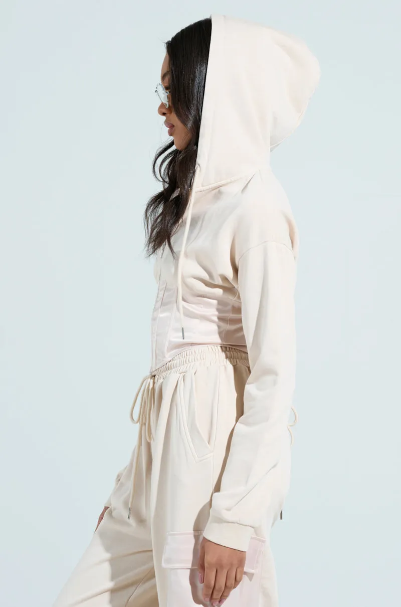 Yoga wear teenagers AROUND THE WORLD ZIP UP SWEATSHIRT