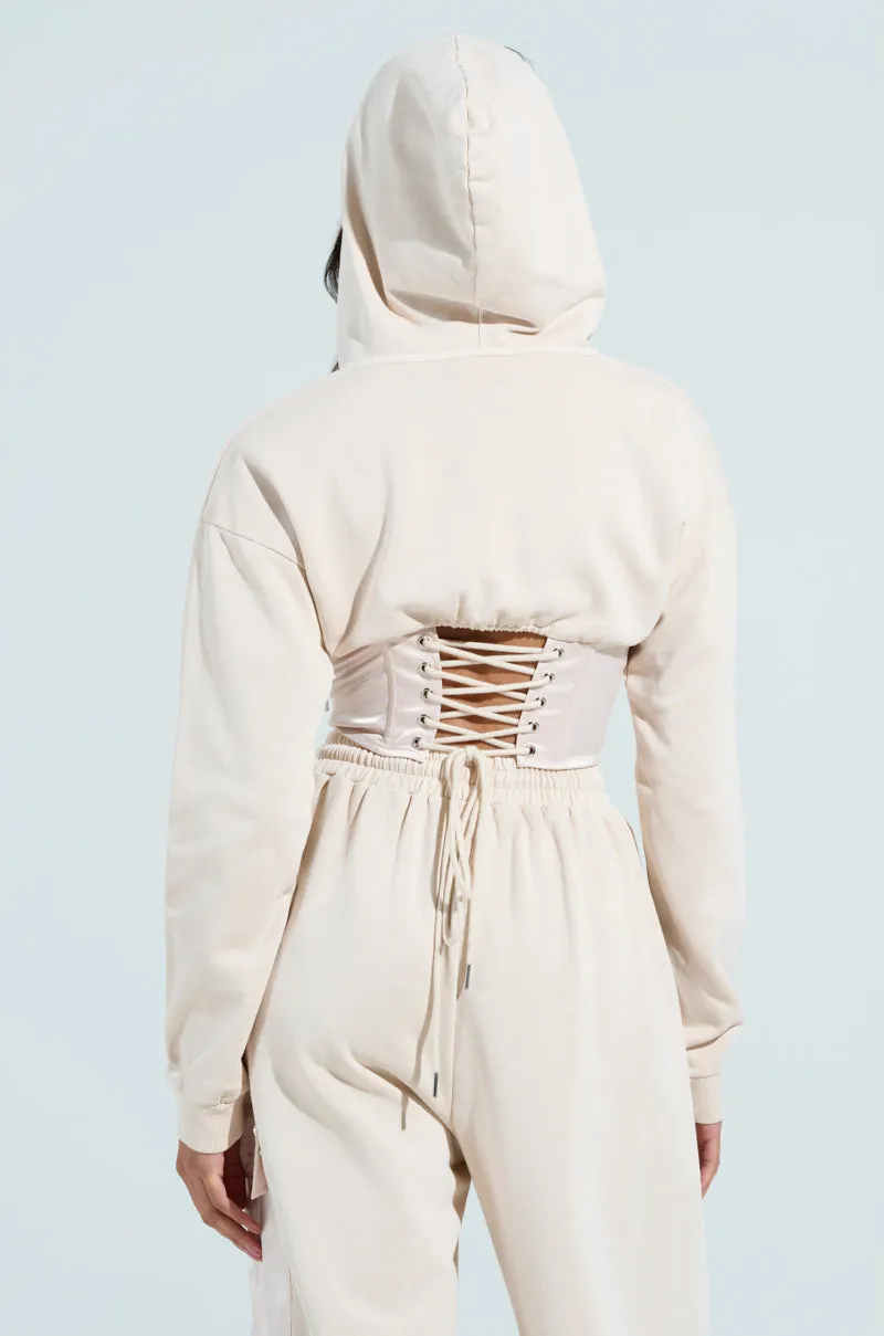 AROUND THE WORLD ZIP UP SWEATSHIRT low end Fashion Essentials