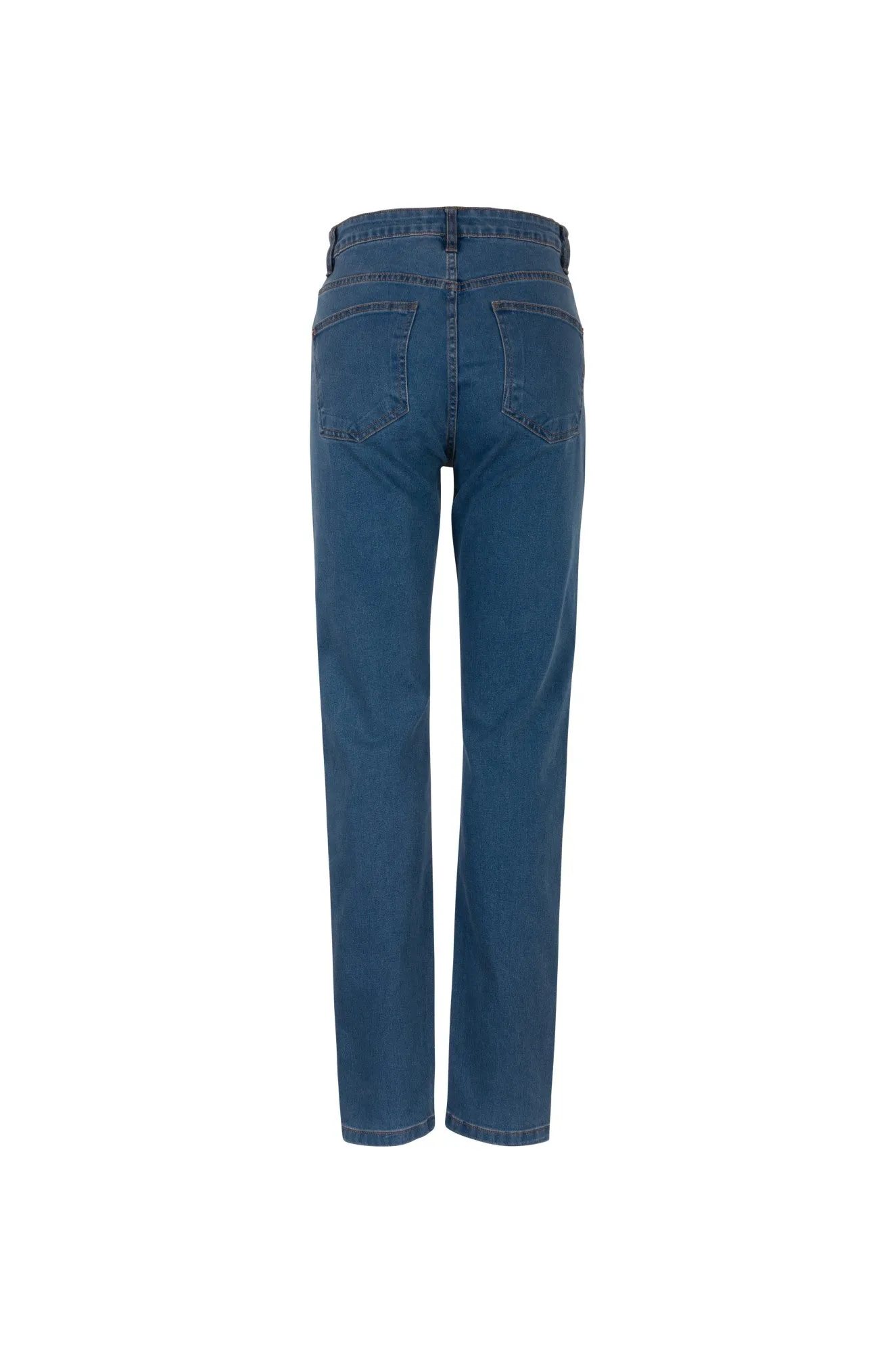 Mom fit Wonder Denim Tall Jeans | MID INDIGO | 6625B1 Holiday Vibes Stretch Casual Option