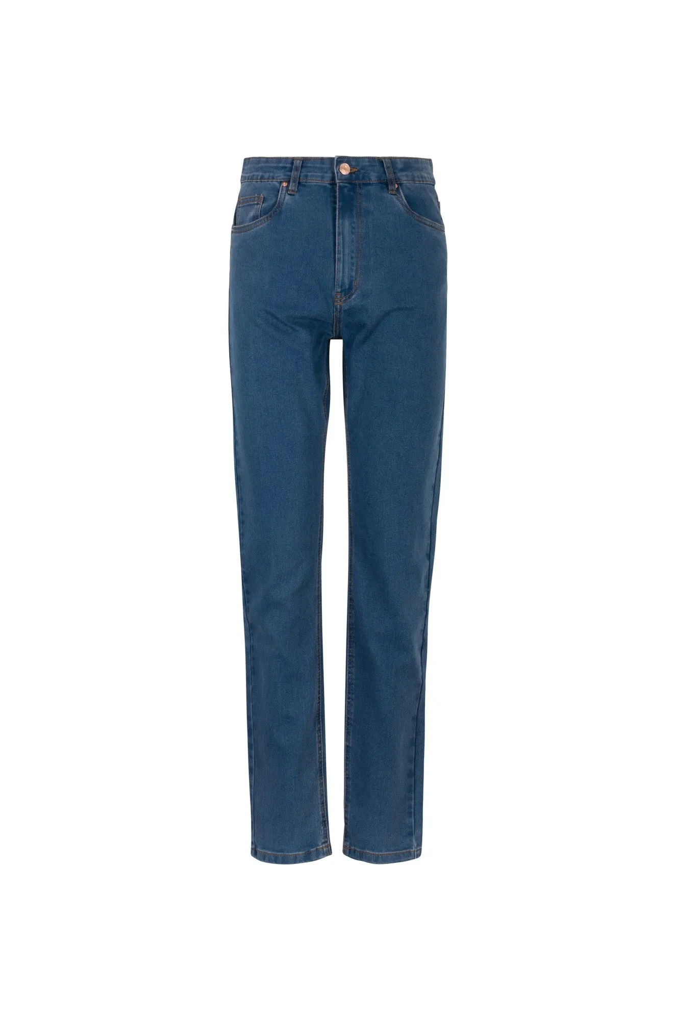 Home Comfort Weekend Warrior Mom fit Wonder Denim Tall Jeans | MID INDIGO | 6625B1