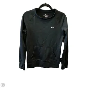 Athletic Sweatshirt Crewneck By Nike Apparel In Black, Size: S Work Safe StaticFreeLining