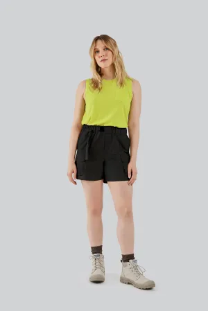 Short avec ceinture NAHONI mesh ventilation