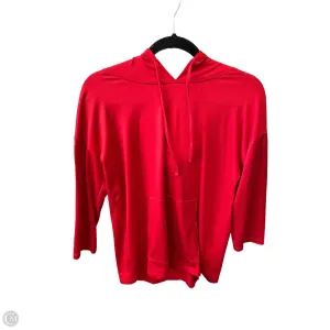 Sweatshirt Hoodie By Clothes Mentor In Red, Size: S QuickReleaseFastenings