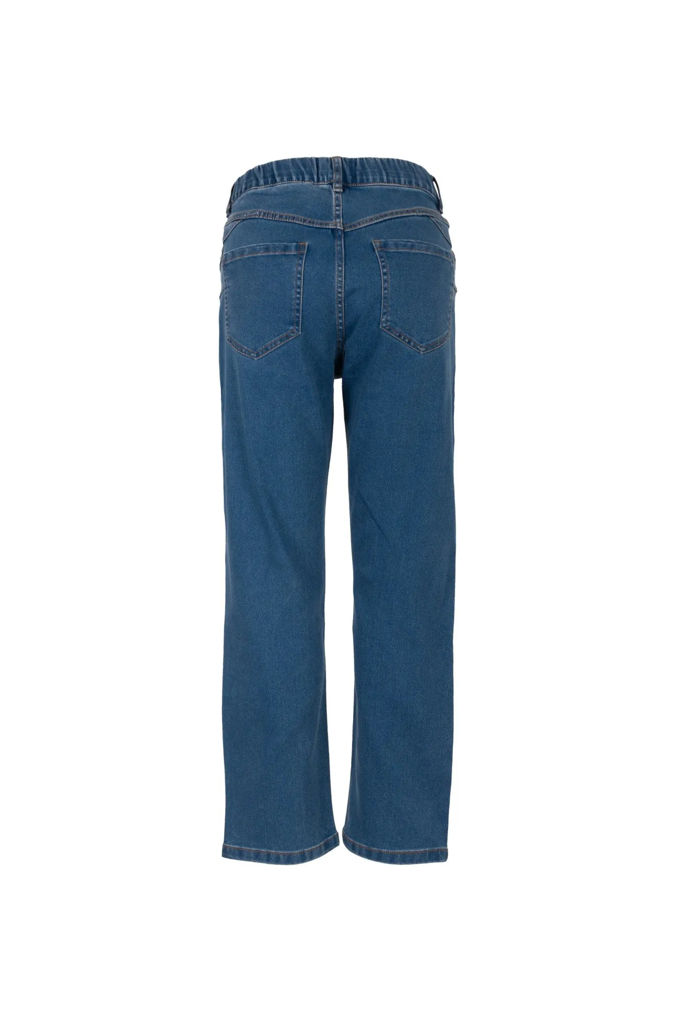 Wonder Denim Xtra Short Jeans | MID INDIGO | 6621B1 Modern Minimalist Fashion Lover Minimal Look