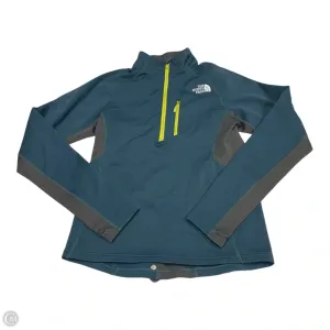 Athletic Sweatshirt Collar By The North Face In Blue, Size: S CompressionKnit