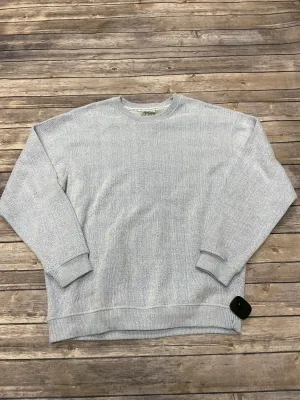 Smooth Yarn Sweatshirt Crewneck By Cme In Purple, Size: L