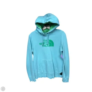 EasyCareMaterial Crown Fit Sweatshirt Hoodie By The North Face In Blue & Green, Size: M