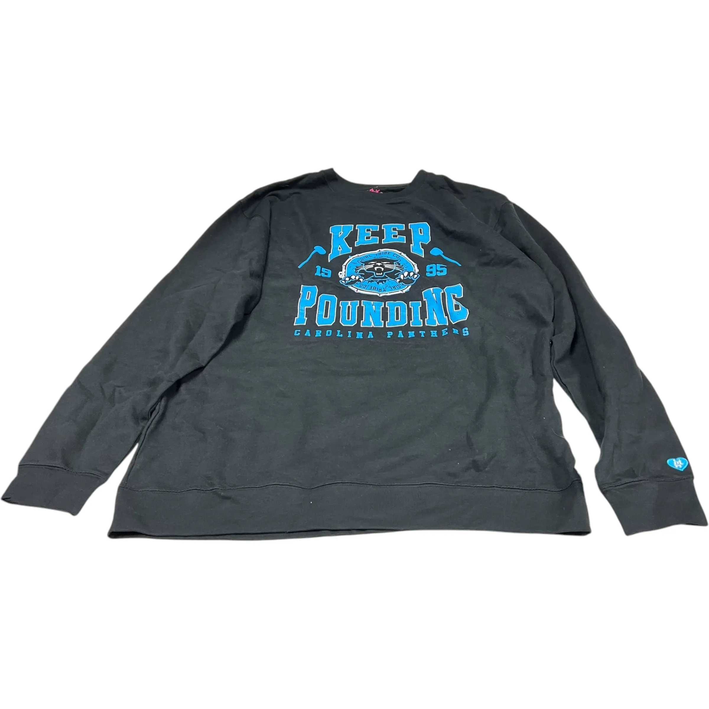 Sweatshirt Crewneck By Girl Tribe Co In Black, Size: 2x hypoallergenic material