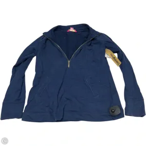 Global Edge Sweatshirt Designer By Lilly Pulitzer In Blue, Size: S