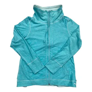 Sweatshirt Collar By Tommy Bahama In Blue, Size:M smooth zipper Jump Core