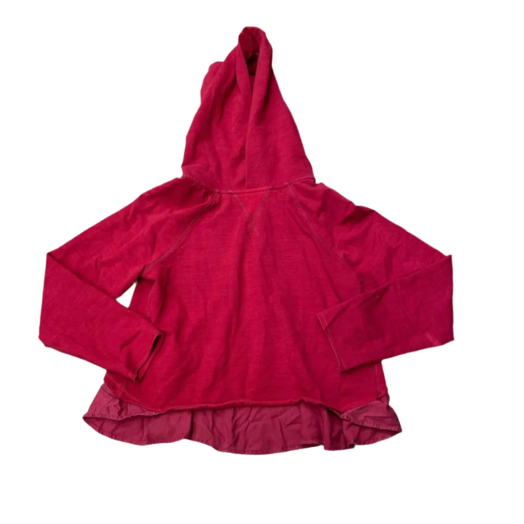 Athletic Sweatshirt Hoodie By Lululemon In Red, Size: M clean design