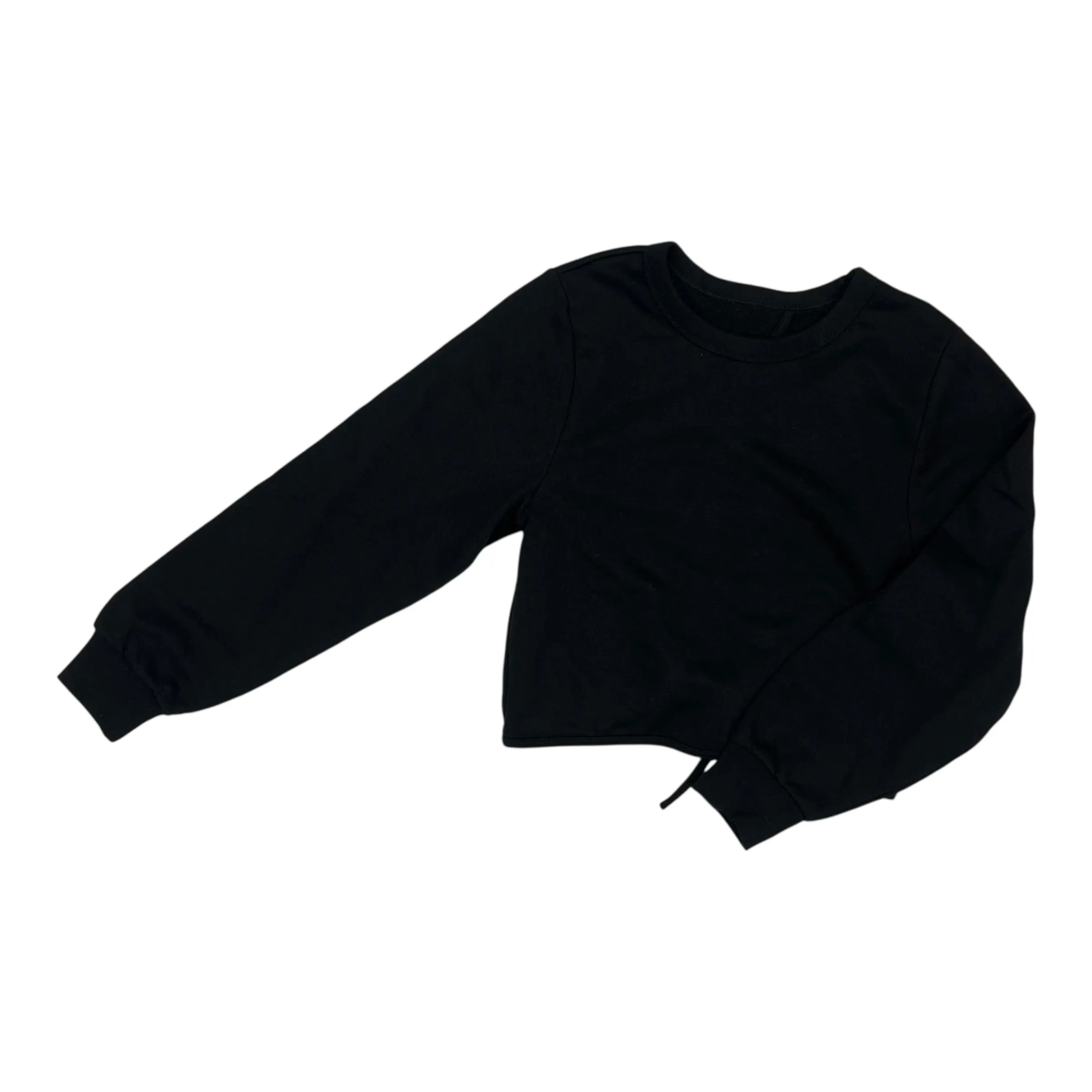 Light Core Sweatshirt Crewneck By Gap In Black, Size:M