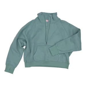 Permanent Crease Sweatshirt Collar By Cme In Green, Size:3X